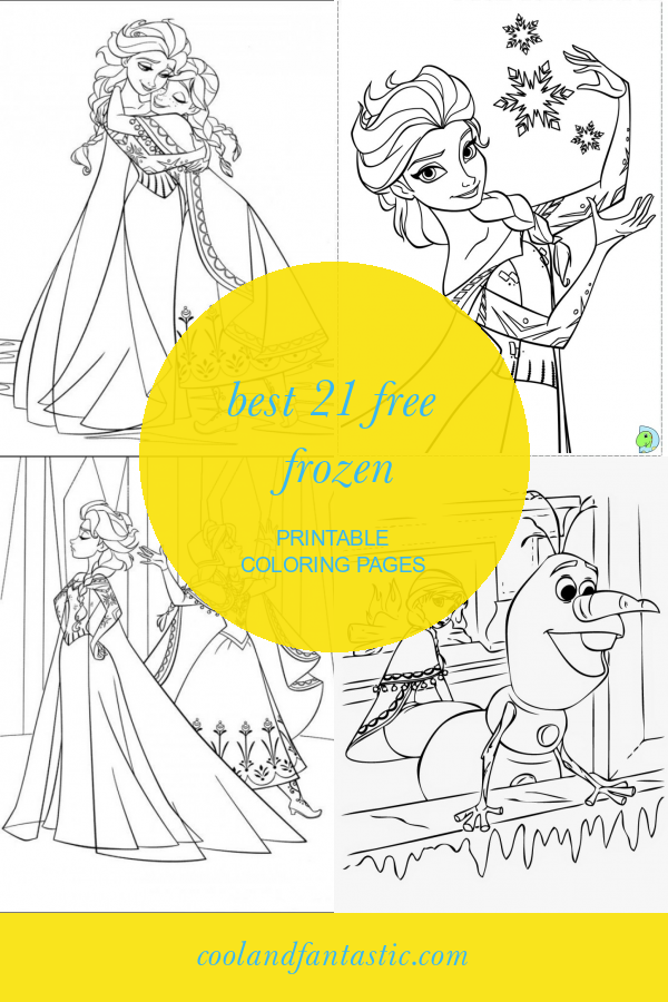 Coloring Pages Frozen Printable